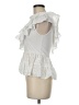 Zara 100% Cotton White Sleeveless Top Size M - photo 5