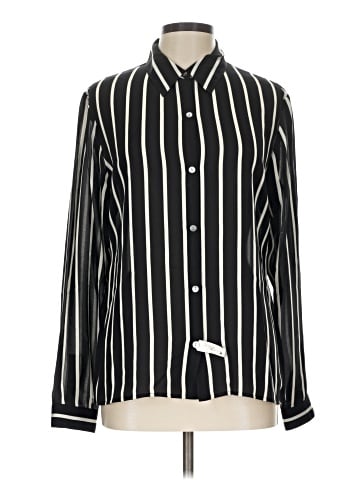 Harold's Long Sleeve Silk Top (view 1)