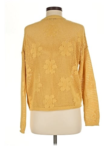 Madewell Floral Open-Stitch Cardigan Sweater (view 2)