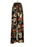 Alice + Olivia Floral Black Casual Pants Size 0 - photo 1