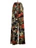 Alice + Olivia Floral Black Casual Pants Size 0 - photo 2