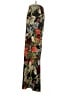 Alice + Olivia Floral Black Casual Pants Size 0 - photo 4