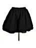 Express Solid Black Casual Skirt Size 12 - photo 1
