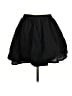 Express Solid Black Casual Skirt Size 12 - photo 2