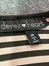 Derek Heart Stripes Black Casual Dress Size M - photo 7