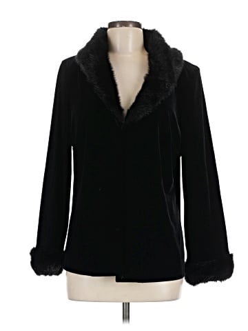Alex Evenings Faux Fur Jacket (view 1)