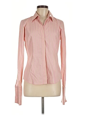 Thomas Pink Long Sleeve Blouse (view 1)