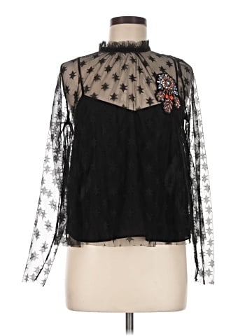 Trafaluc by Zara Long Sleeve Blouse (view 1)