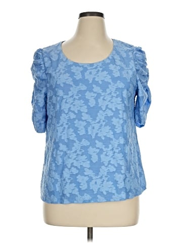 CeCe Short Sleeve Blouse (view 1)