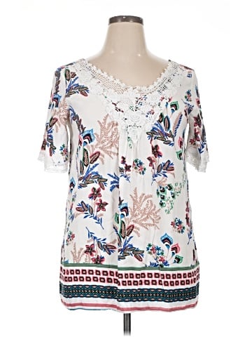 Suzanne Betro Short Sleeve Blouse (view 1)