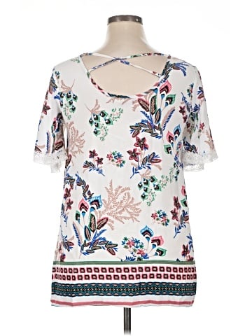 Suzanne Betro Short Sleeve Blouse (view 2)