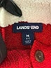 Lands' End 100% Cotton Red Pullover Sweater Size M (toddler) - photo 3