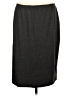 J.Jill Solid Gray Casual Skirt Size L - photo 1