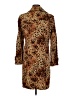 Bandolino 100% Cotton Animal Print Gold Coat Size 6 - photo 2