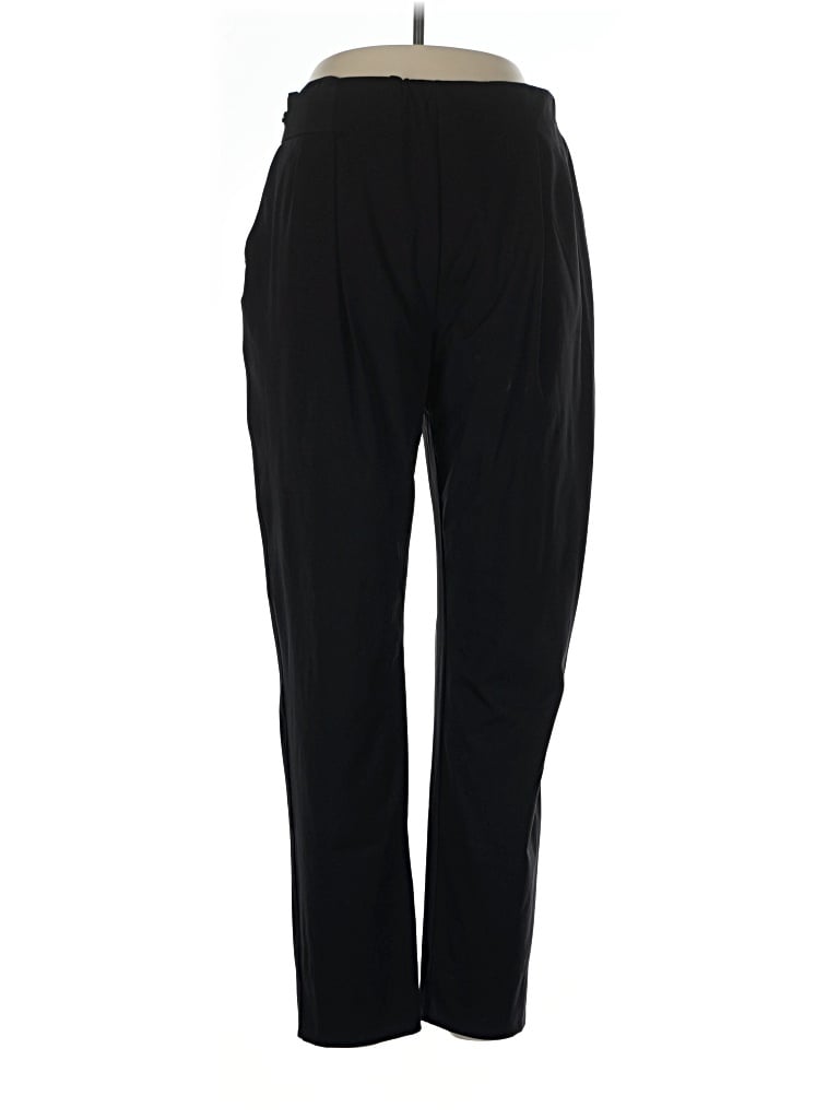 Pre-owned Aday Casual Pants In Black