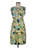 Lands' End Tropical Green Cocktail Dress Size 2 (petite) - photo 1