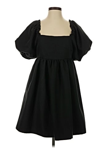 Line & Dot Casual Dress (view 1)