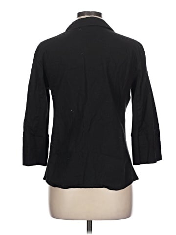 Daisy Fuentes 3/4 Sleeve Button-Down Shirt (view 2)