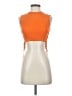 Zara Orange Sleeveless Top Size S - photo 1