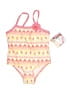 Op Print Pink Two Piece Swimsuit Size 3-6 mo - photo 1