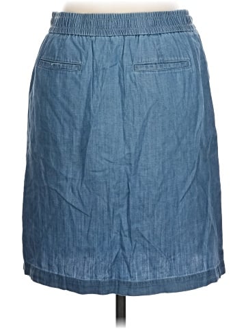 Talbots Outlet Denim Skirt (view 2)