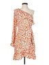 Vero Moda Floral Orange Cocktail Dress Size S - photo 1