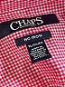 Chaps 100% Cotton Pink 3/4 Sleeve Button-Down Shirt Size XL - photo 7