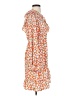 Vero Moda Floral Orange Cocktail Dress Size S - photo 4