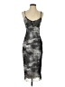 Almost Famous Graphic Gray Cocktail Dress Size S - photo 1