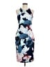 Bar III Print Blue Cocktail Dress Size M - photo 1