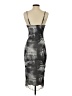 Almost Famous Graphic Gray Cocktail Dress Size S - photo 2
