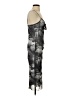 Almost Famous Graphic Gray Cocktail Dress Size S - photo 4