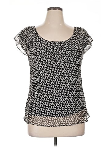 Karin Stevens Short Sleeve Blouse (view 1)
