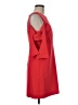 Milly Solid Red Casual Dress Size M (estimated) - photo 4