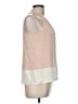 Theory Ivory Sleeveless Silk Top Size M - photo 4
