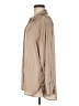Old Navy 100% Polyester Metallic Tan Long Sleeve Blouse Size M - photo 5