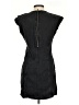 Zara Solid Black Casual Dress Size S - photo 2