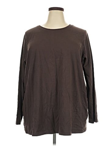 Woman Within Long Sleeve T-Shirt (view 1)