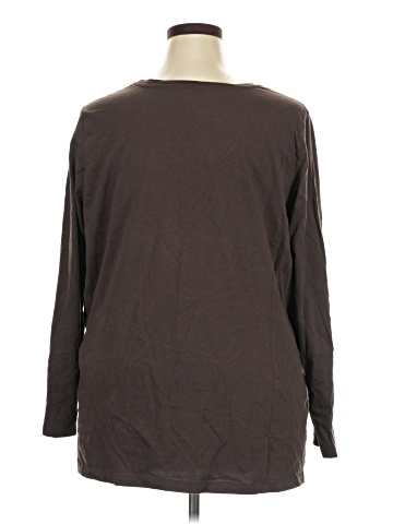 Woman Within Long Sleeve T-Shirt (view 2)