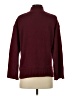 Tahari Solid Burgundy Turtleneck Sweater Size XS - photo 2