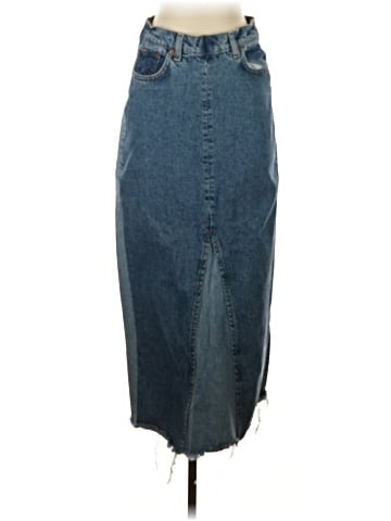 Zara Denim Skirt (view 1)