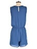 Doe & Rae 100% Polyester Solid Blue Romper Size S - photo 2