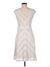 DressBarn Chevron-herringbone Ivory Casual Dress Size 6 - photo 2