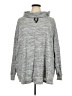 Just My Size Gray Turtleneck Sweater Size 5X - photo 1