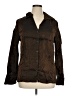 Coldwater Creek Metallic Brown Long Sleeve Blouse Size XL - photo 1