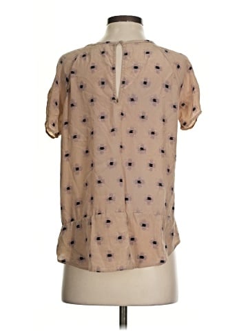 Joie Short Sleeve Silk Top (view 2)