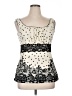 Maurices 100% Polyester Ivory Sleeveless Blouse Size L - photo 1
