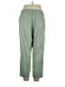 Gap Solid Green Casual Pants Size XL - photo 2