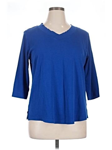 Isaac Mizrahi LIVE! 3/4 Sleeve T-Shirt (view 1)