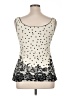 Maurices 100% Polyester Ivory Sleeveless Blouse Size L - photo 2